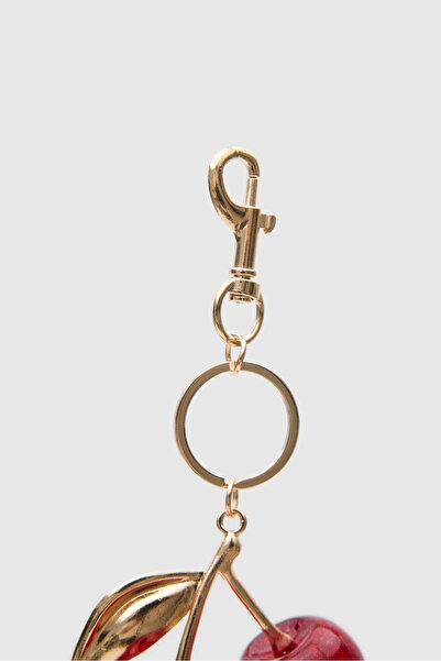 GUONN Charm pentru geantă cu cireșe - Charm și breloc - Accesoriu pentru geantă și portofel