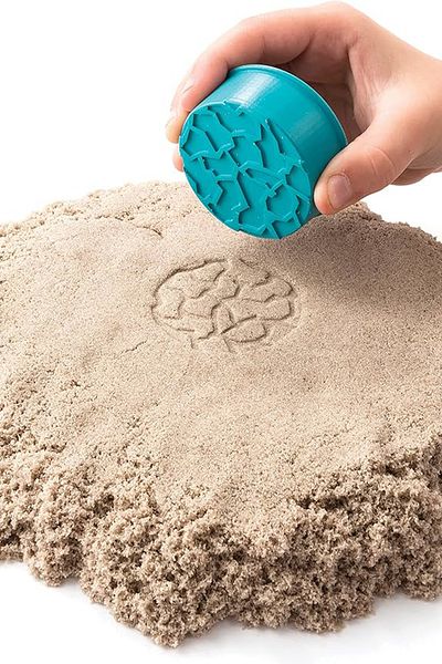 TutturX Natural Kinetic Sand 1000Gr with 12 Molds Gift