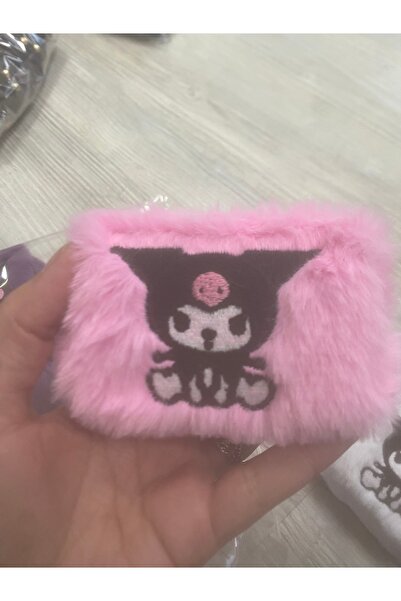 SANRIO Kuromi Peluş Bozuk Para Cüzdanı