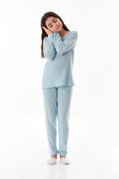 Fulla Moda Set de pijamale pentru fete cu imprimeu Let Love We