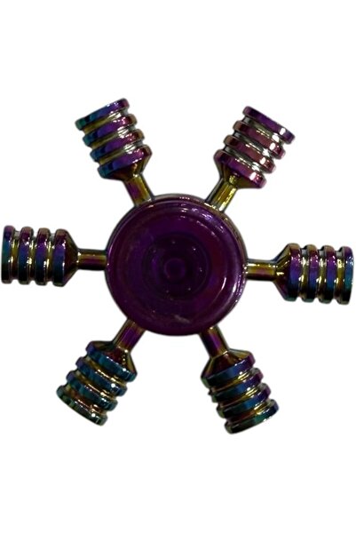 tmtoysandmore Metal Stres Çarkı Özel Renk 6 Kol Model