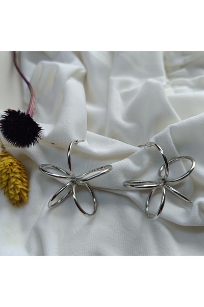 CATALEYA çiçek detay küpe