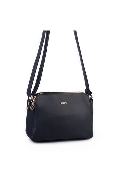 Nas Bag Trei ochi, piele moale, geantă de damă (lățime: 25 x înălțime: 18)