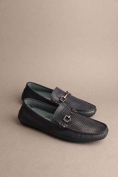 Gondol Loafer clasic pentru bărbați din piele naturală bleumarin 41 Ttx.615