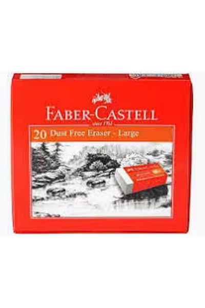Faber Castell Faber-castell Dust Free Eraser - Small (Pack of 20)