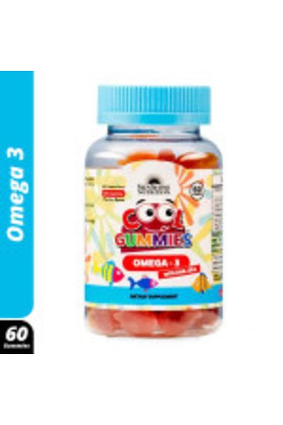 SUNSHINE KIDS OMEGA 3 GUMMIES 60S
