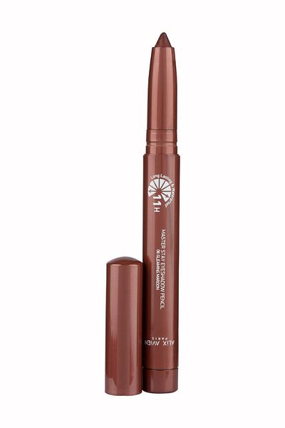 Alix Avien Waterproof 11 Hour Lasting Intense Pigmented Creamy Eye Pencil Shadow - Master Stay 06 Gleaming Maroon