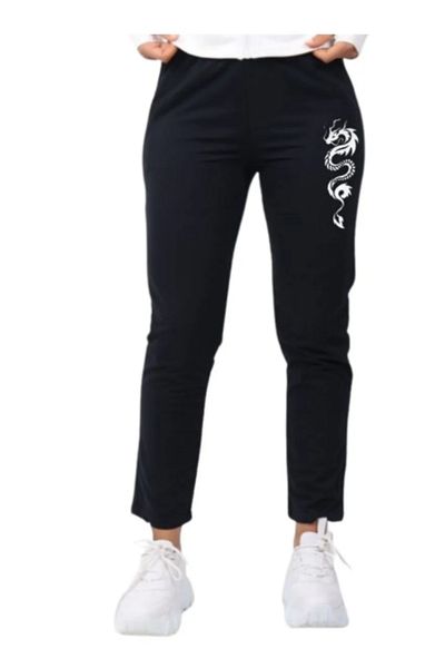 nurtex Φόρμα με στάμπα Dragon - Jogger Leg με έξι πλαϊνές τσέπες - Elastic Seasonal 2 νήματα