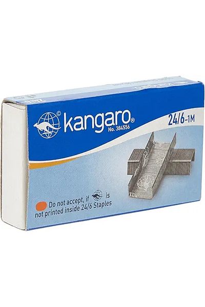 Kangaro Kangaroo Stapler Pin Pack – 24/6-1M 20 pcs