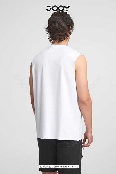 Jooy Number 10 Printed Training Athlete Oversize Sleeveless T-Shirt