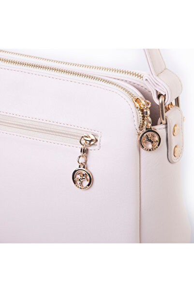 Nas Bag Three Compartment, Soft Leather, Women's Messenger Bag (Width:25 X Height:18)