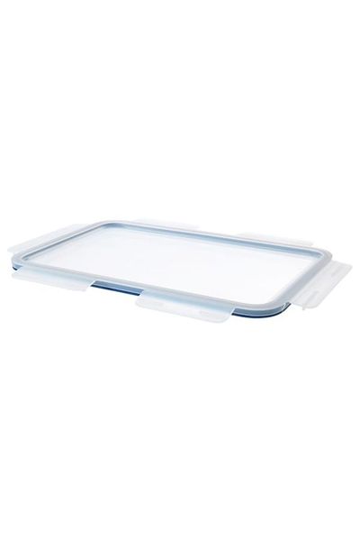 IKEA 365+ Large Rectangular Plastic Lid – Airtight, BPA-Free, Microwave & Freezer-Safe Food Storage