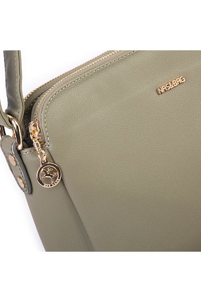 Nas Bag Trei ochi, piele moale, geantă de damă (lățime: 25 x înălțime: 18)
