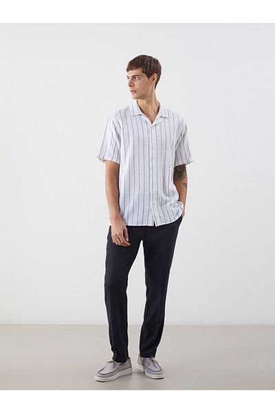 LC Waikiki Lcw Vision Navy Blue Standard Fit Men's Trousers
