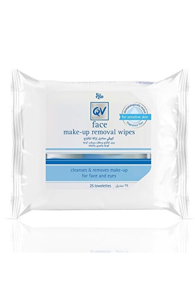 Ego مناديل كيو في لإزالة مكياج الوجه، 25 قطعة