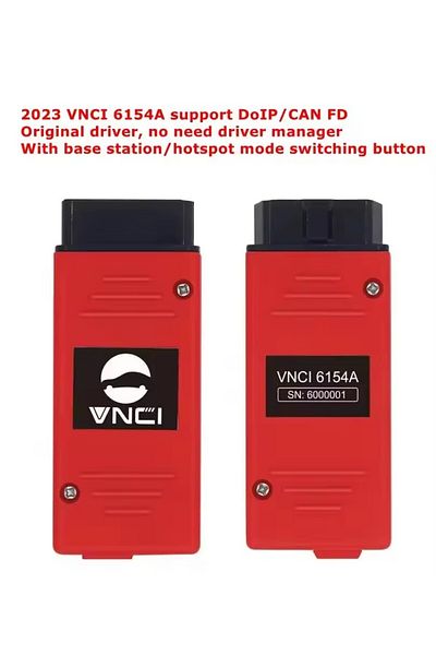 YIQIXIN Car Diagnostic Tool For VNCI 6154A ODIS 11 Support Latest Version Software And CAN FD DoIP Protoc...
