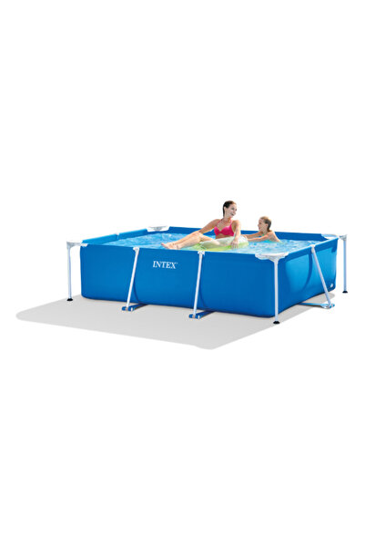 Intex Rectangular Frame Pool Blue 1662 Liter