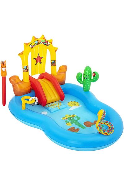 BESTWAY Bestway Wild West Inflatable Kids Water Play Center 53118