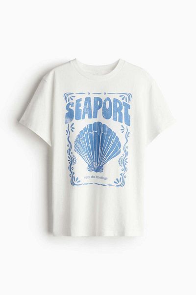 H&M Motif-detail T-shirt