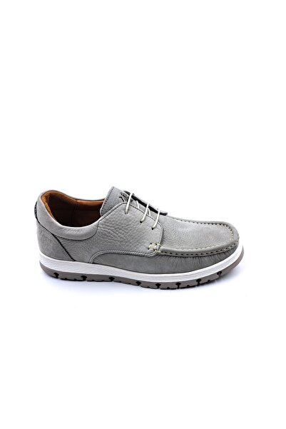 MARCOMEN Легка конструкція, весняні та літні чоловічі сірі туфлі з натуральної нубукової шкіри