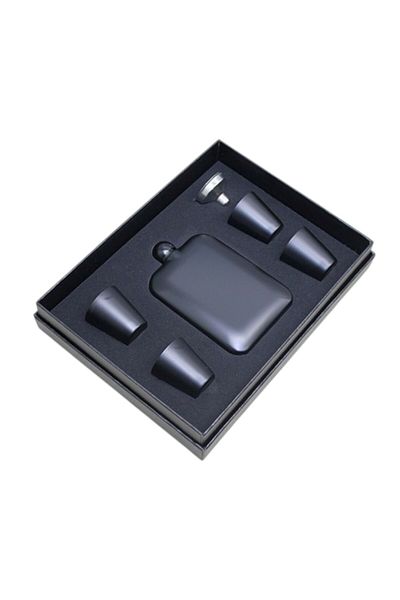 HEDİYE FİKRİ 4 Shot Glass Flask Set |   Stainless Steel