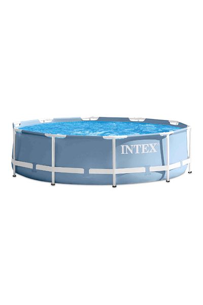 Intex Round Prism Pool Frame with Filter Grey