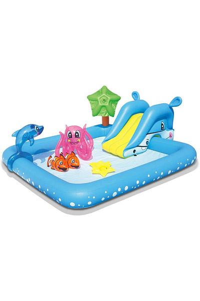 BESTWAY Bestway Fantastic Aquarium Play Pool 2.39mx2.06mx86cm 53052