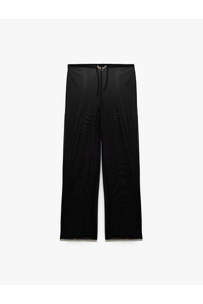 Koton Comfortable Fit Tulle Palazzo Pareo Pants
