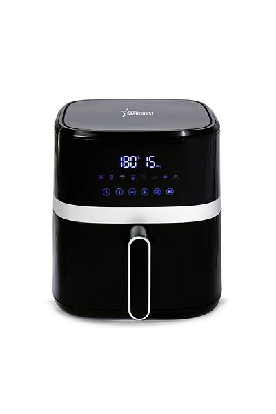 STARCREST Digital hot air fryer STARCREST SFR-5570BK, 1500 W, 5.5 Liters, Thermostat 80 - 200 °C