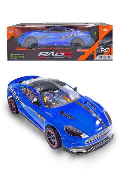 ESD 1:10 Scale High-Speed 4x4 Drift RC Vehicle 27 MHz with LED Wheels With Rechargeable Battery