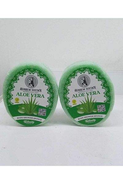 Hürrem Sultan Hürrem Sponge Bath Soap Aloe Vera 130 Gr 2 Pieces