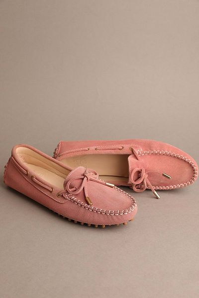 Gondol Mocasini clasici de dama din piele naturala Dusty Rose 37 ttx.715