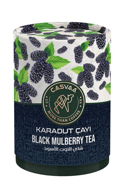 Casvaa Coffee Casvaa Black Mulberry Tea 200 gr