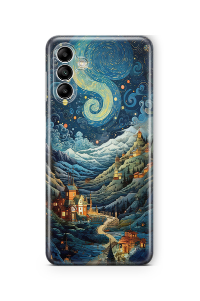Multitronic Samsung Galaxy M34 5g Compatible the Starry Night Design Printed ...