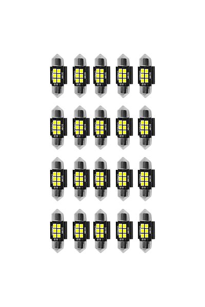 Spider Plus 31mm LED Canbus Car Bulb - Pack of 20