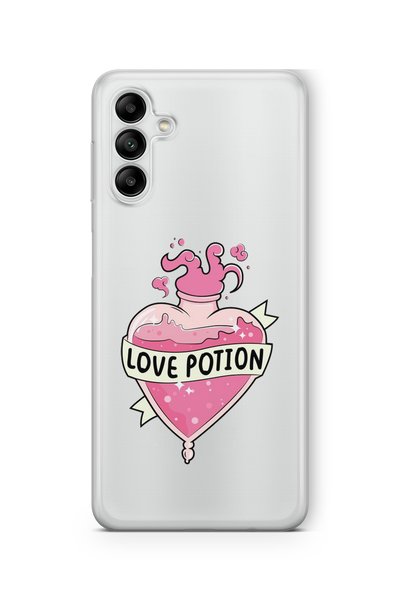 Multitronic Samsung Galaxy S23 Fe Compatible Love Potion Design Printed Trans...