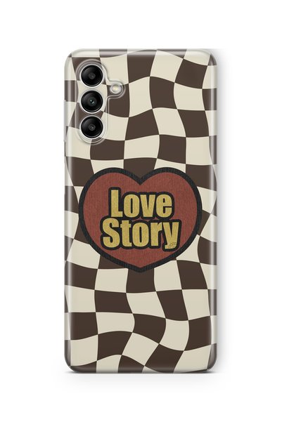 Multitronic Samsung Galaxy S23 Fe Compatible Love Story Design Printed Transp...