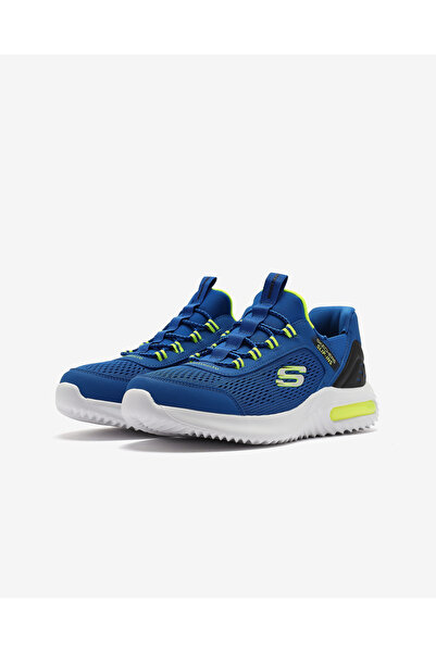 SKECHERS Bounder-tech - Ultra-brısk Büyük Erkek Çocuk Mavi Spor Ayakkabı 403850l Blbk