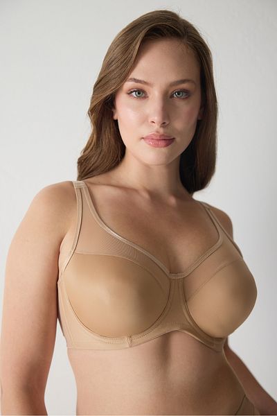 Magic Form Σουτιέν συστοιχίας με επίπεδο ύφασμα Plus Size Gather Minimizer Μέγεθος: 90 B