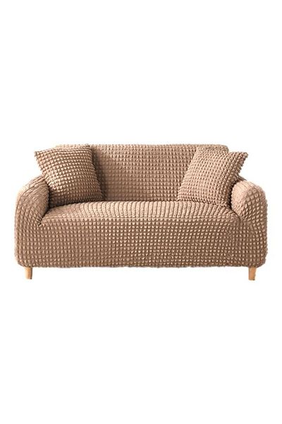 Generic Beauenty Three Seater Sofa Cover Brown