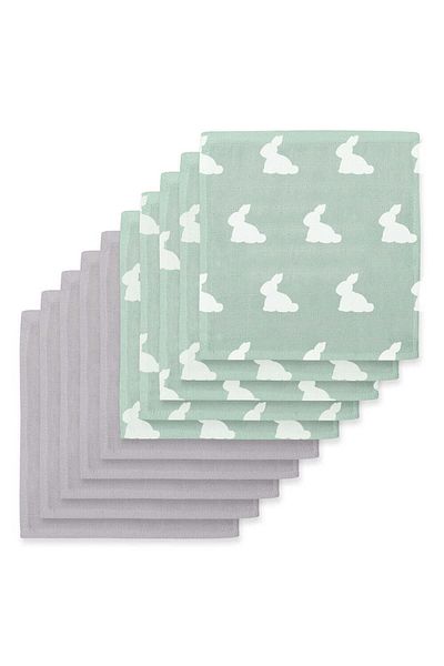 DEUX LAPINS Baby Mouth Diaper Card 100% Cotton and Muslin 10 Pieces