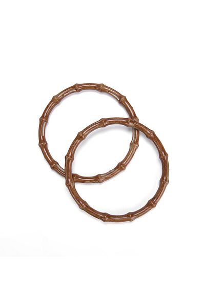 Sultan Τσάντα Bamboo Vision 15 cm, 2 Τεμάχια Καφέ