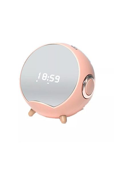COOYA Mirror Wireless Smart Alarm Clock,10W,Audio Bluetooth,3 Quick Select Buttons,Denon Sound,for Home