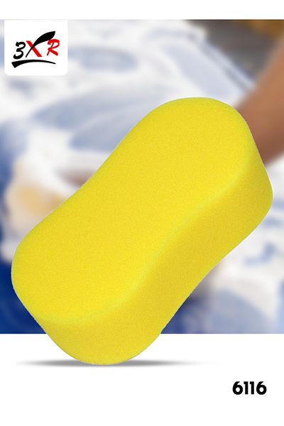 3XR Multipurpose Car Washing Sponge – 8.6" x 4.3" x 2", High Absorbency, Ideal for Vehicle Cleaning