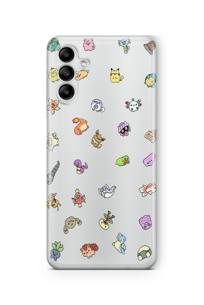 Multitronic Pokemon Design Printed Transparent Case Compatible with Samsung G...