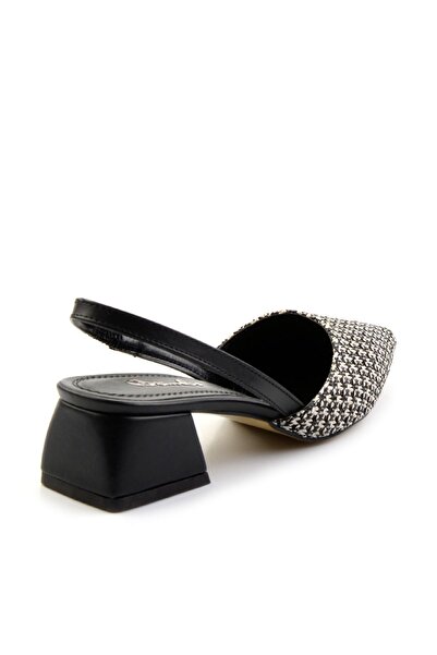 Bambi Siyah Kadın Klasik Topuklu Ayakkabı K01823122118