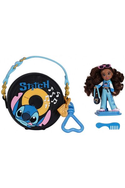 Disney ILY Tote-Ily Teenies Mini Doll, Assorted 1 Piece (Style May Vary) Mini Bag with Figure