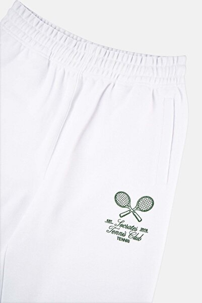 Socrates Γυναικείο αθλητικό παντελόνι Tennis Club SuperSoft - Λευκό