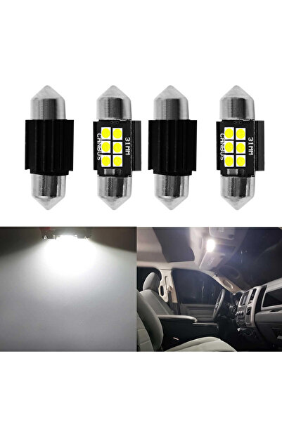 Spider لمبة سيارة LED Canbus مقاس 31 مم - عبوة من 20 قطعة