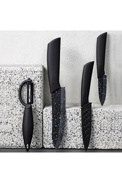 Ambition Knife set, 2 pieces, black, Skiv